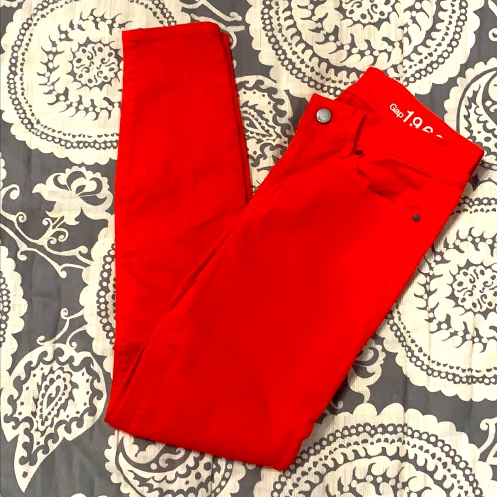 Cherry Red Gap 1969 Legging Jean